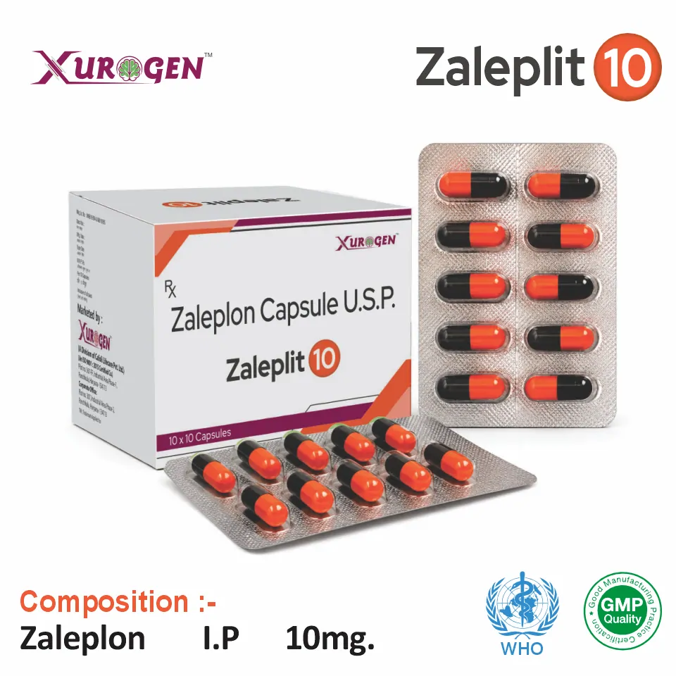 Zaleplon 10mg Capsule from Top Pharma Company in India